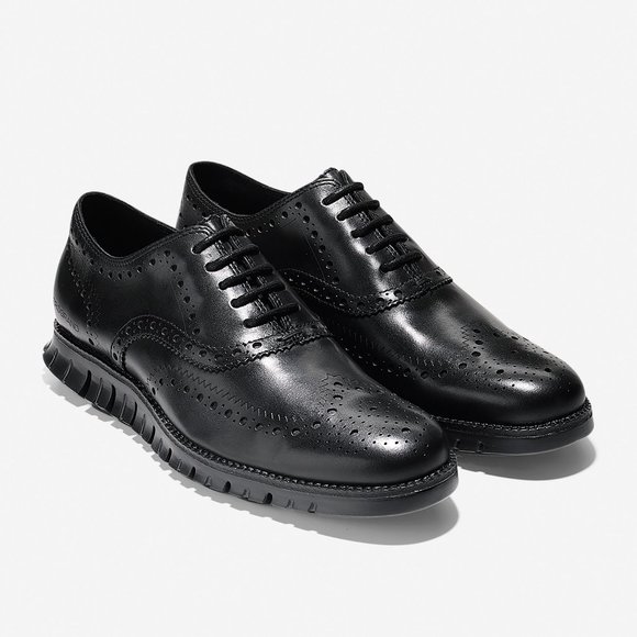Cole Haan Other - Cole Haan ZeroGrand Wingtip Men's Oxford Black